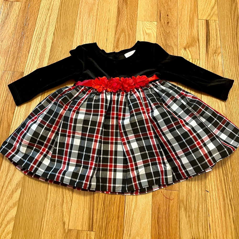 12 month girl Holiday dress
